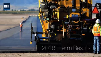 H1 2016 Key messages    Strong profit delivery    Good operating leverage    Margins &amp;