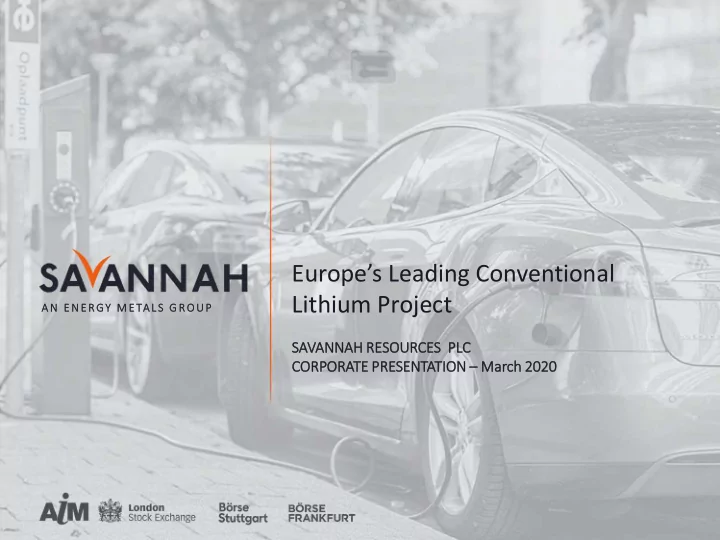 europe s leading conventional lithium project