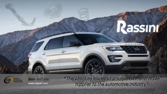 The abs  bsolute l  lea  eader a  as a  a suspe  pens  nsion a  n and b  brake  BMV: RASSINI