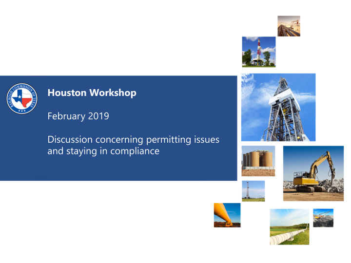 houston workshop february 2019 discussion concerning