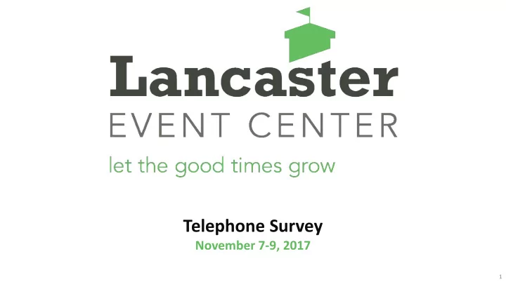 telephone survey