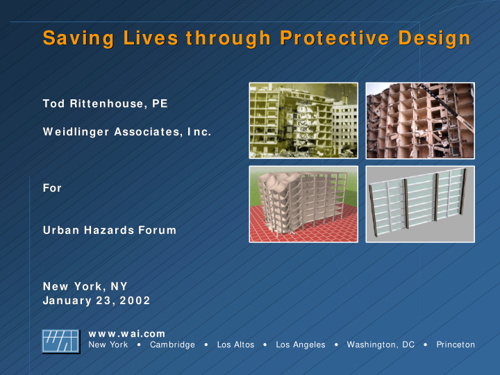 saving lives through protective design saving lives