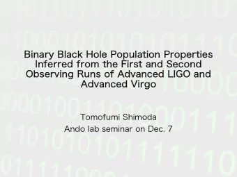 Binary Black Hole Population Properties  Inferred from the First and Second  Observing Runs of