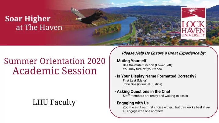 academic session