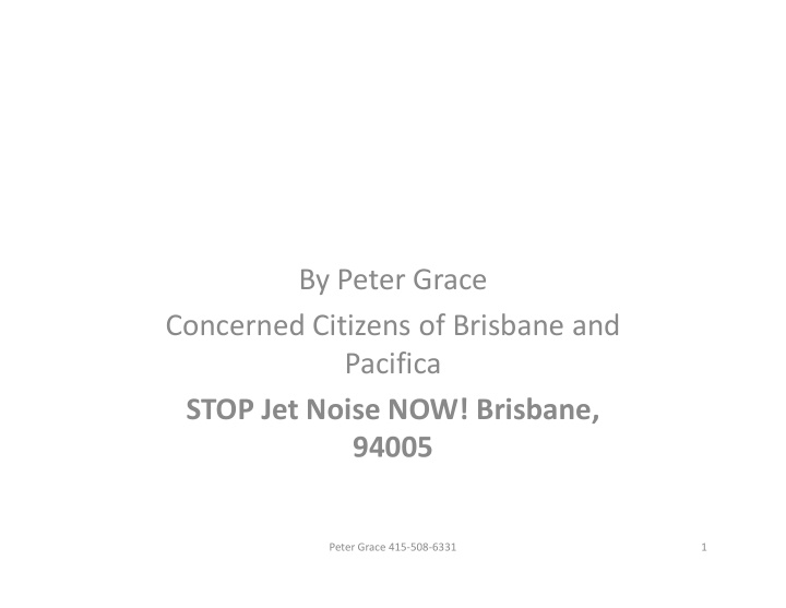 by peter grace concerned citizens of brisbane and