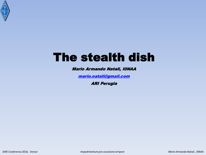 the he ste stealth alth dish dish