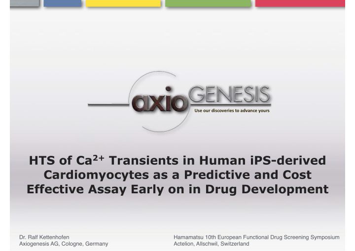 hts of ca 2 transients in human ips derived