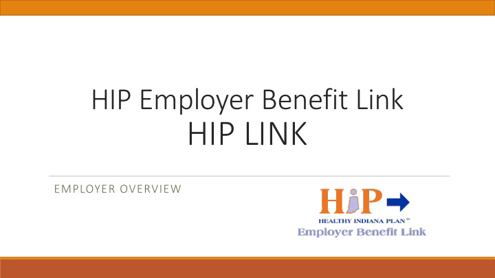 hip link