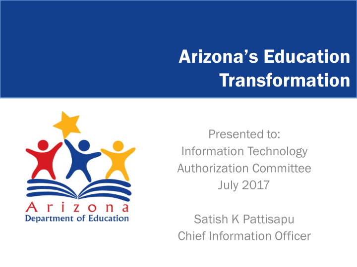 arizona s education transformation