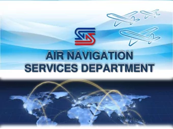 AIR NAVIGATION  SERVICES DEPARTMENT  .  AGENDA  COMMUNICATION  NAVIGATON