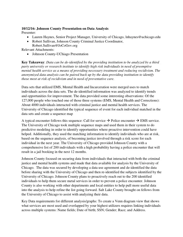 10 12 16 johnson county presentation on data analysis