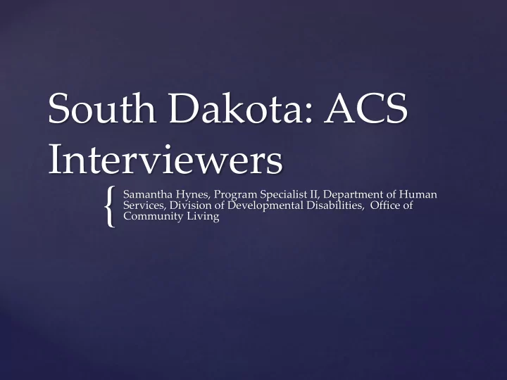 samantha hynes program specialist ii department of human