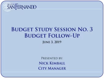 1. Pothole Buster Unit.  2. Leveraging City Funds to Finance Street, Parks,  and City Building