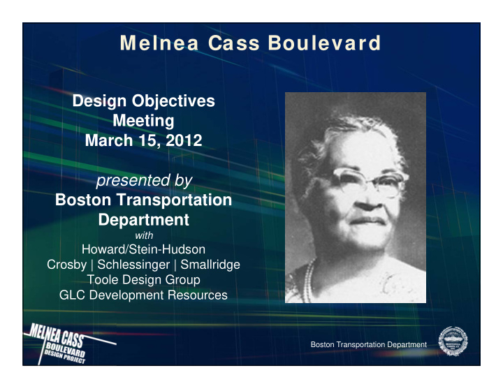 melnea cass boulevard