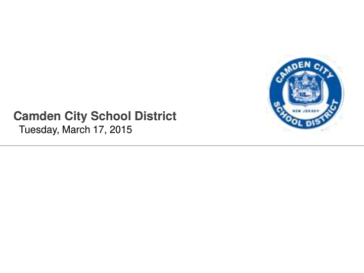 camden city school district tuesday march 17 2015 agenda