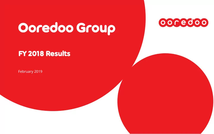 ooredoo ooredoo group group