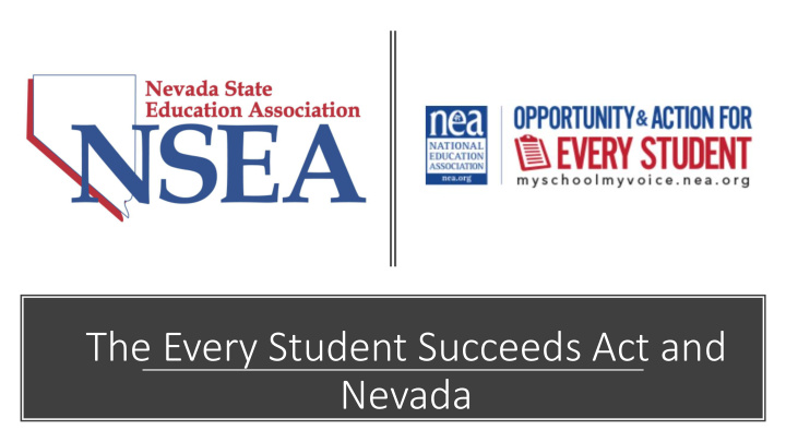the every student succeeds act and nevada