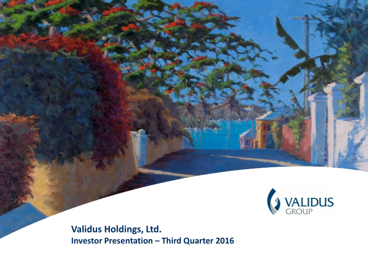 validus holdings ltd