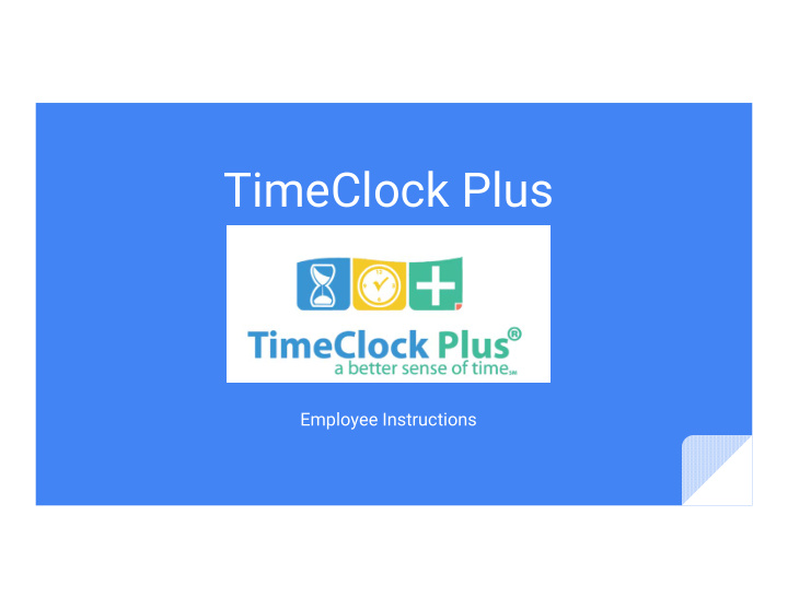 timeclock plus