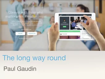 The long way round  Paul Gaudin    The long way round - Chapter 1  1989  15%!    The lessons