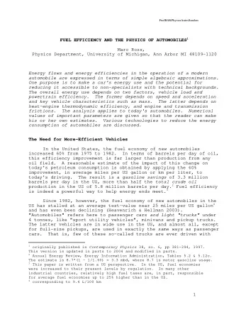 Marc Ross,  Physics Department, University of Michigan, Ann Arbor MI 48109-1120  Energy flows and