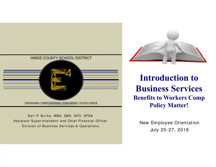 introduction to business services