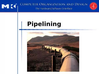 Pipelining  Full Datapath  Chapter 4  The Processor  2  Datapath With Control  Chapter 4