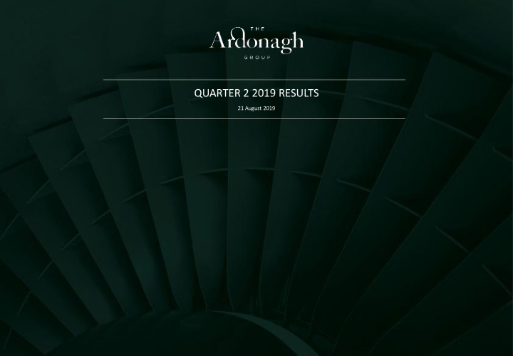quarter 2 2019 results