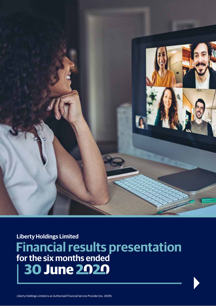 financial results presentation