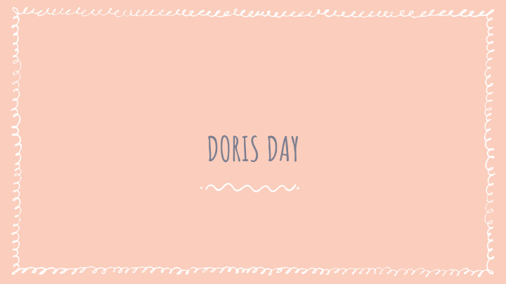 doris day
