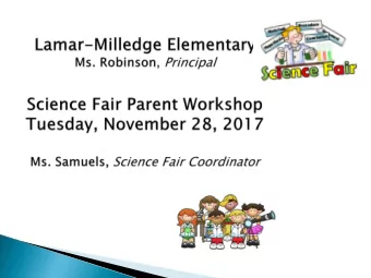 samueta@BOE.Richmond.K12.ga.us, or by  phone, 706.737.7262  Sc  Science Fair Projects  ts Due to