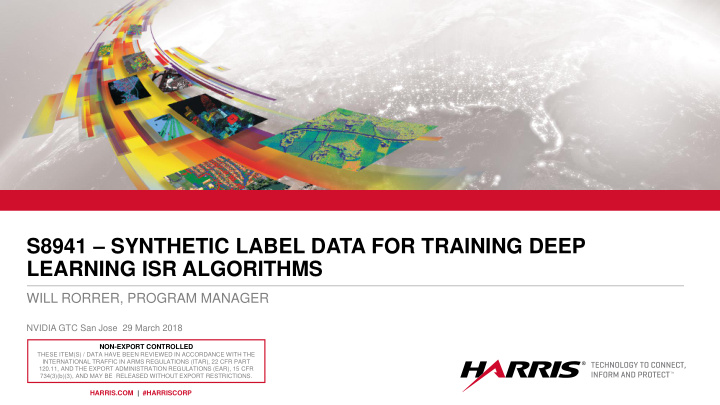 s8941 synthetic label data for training deep
