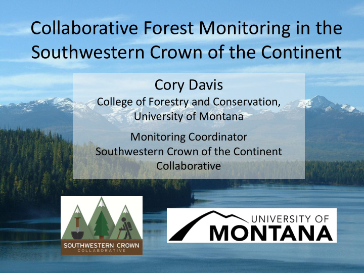 collaborative forest monitoring in the