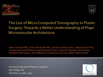 American Society of Plastic surgeons  San Diego, CA  October 11-15th, 2013  No Disclosures