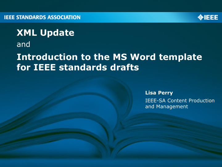 for ieee standards drafts