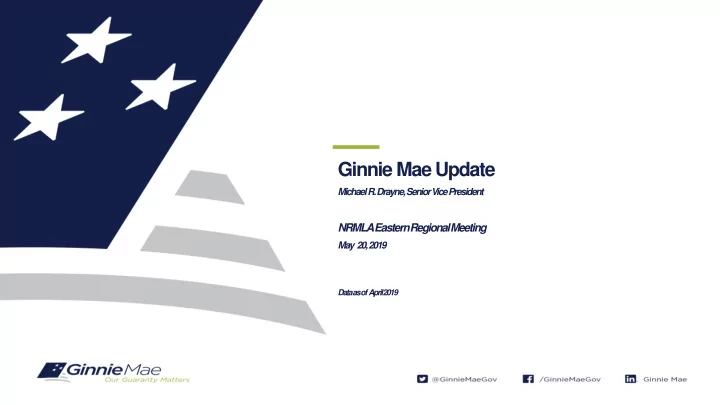 ginnie mae update