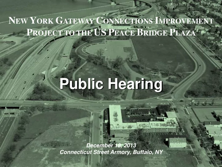 public hearing
