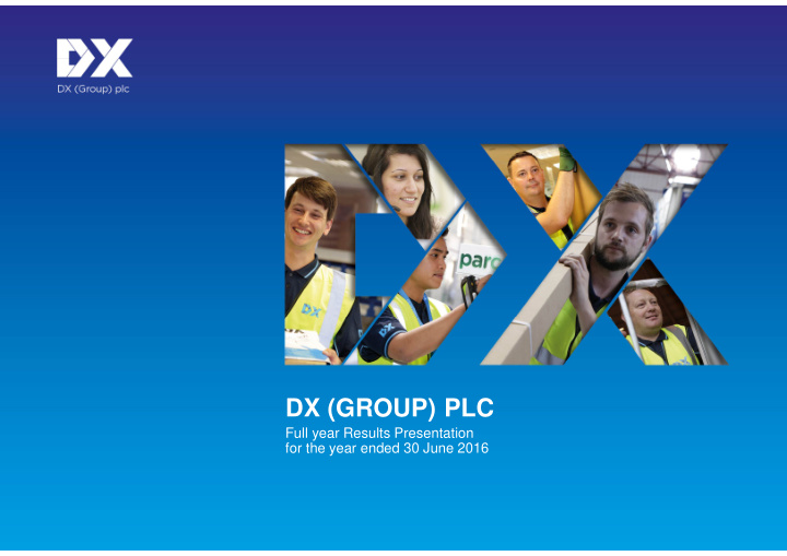dx group plc
