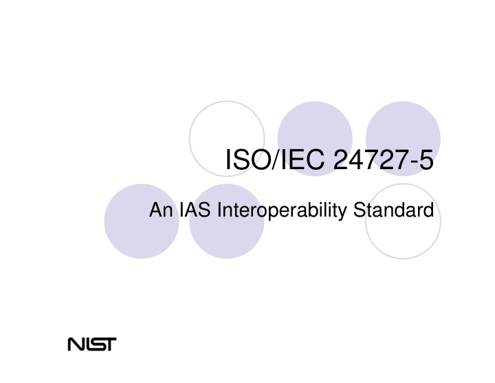 iso iec 24727 5