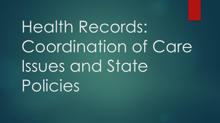 health records
