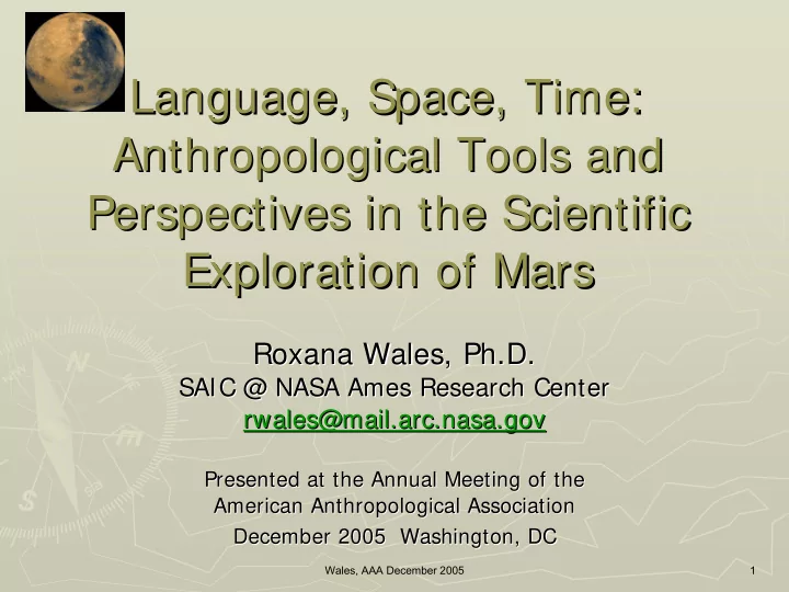 language space time language space time anthropological
