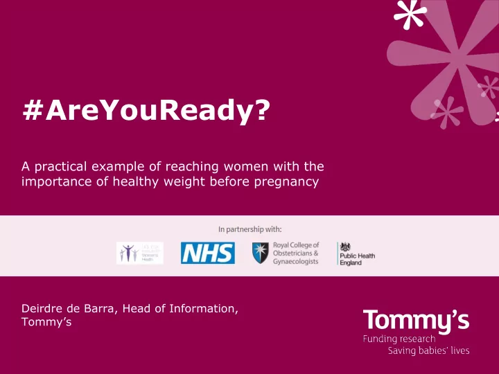 areyouready