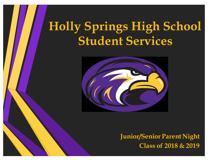 holly springs high school student services