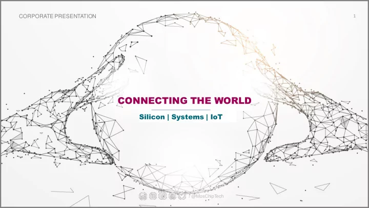 connecting the world