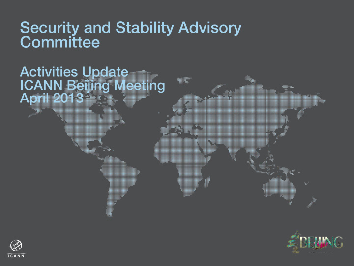 security and stability advisory committee