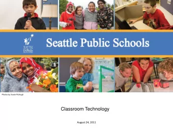 Classroom Technology  August 24, 2011  Introductions  Eric Caldwell manager of Library Services