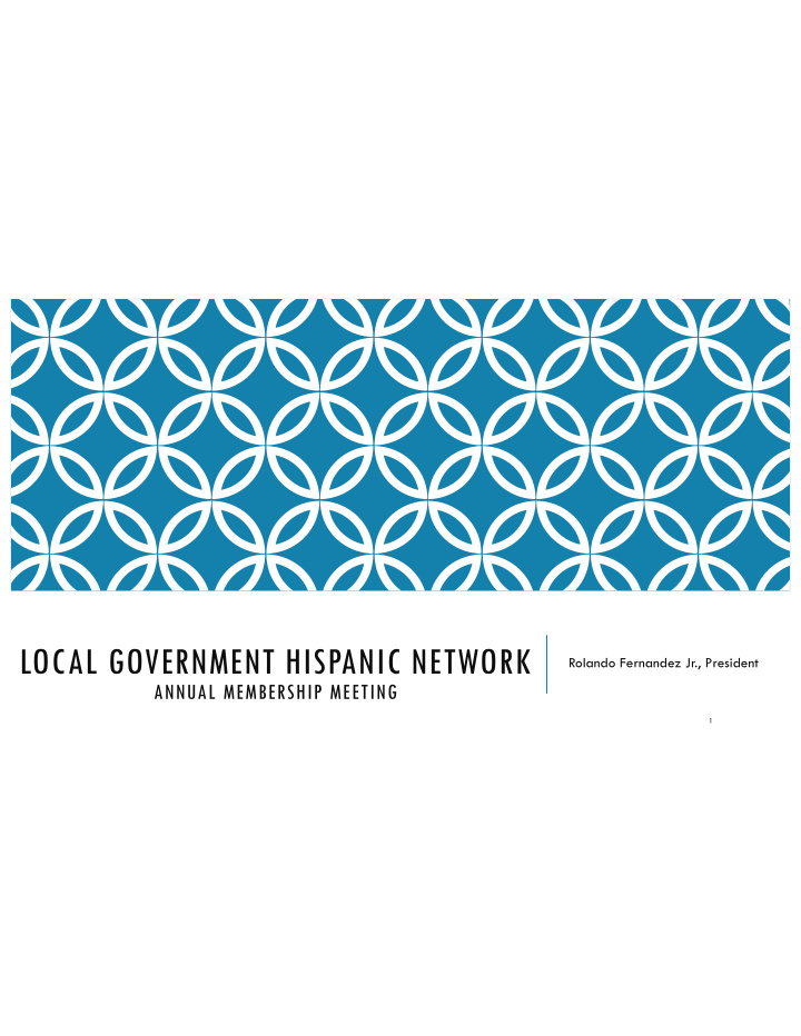 local government hispanic network