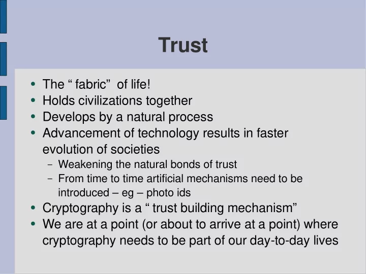 trust