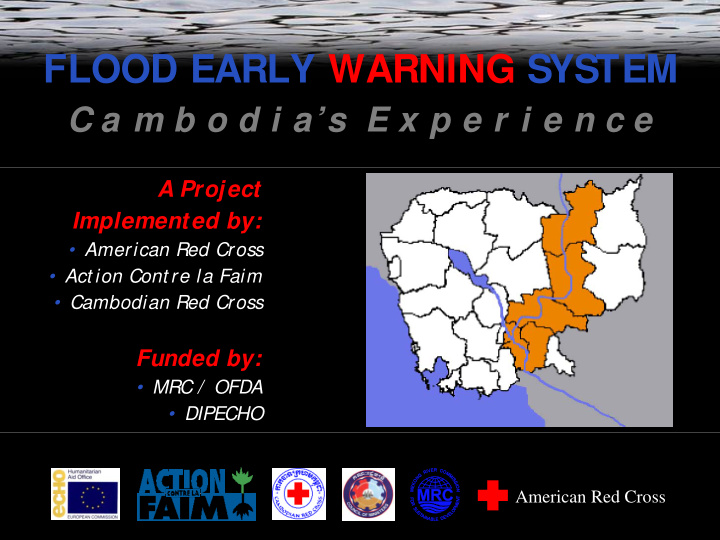 flood early warning system