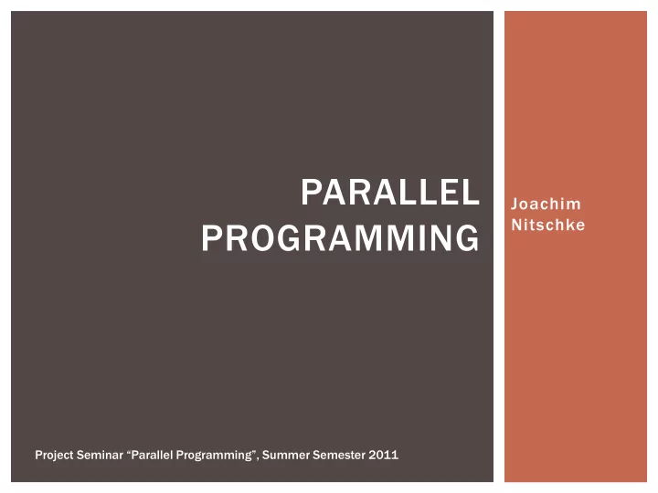 parallel